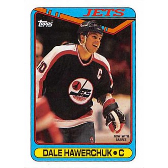 Řadové karty - Hawerchuk Dale - 1990-91 Topps No.141