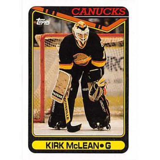 Řadové karty - McLean Kirk - 1990-91 Topps No.257