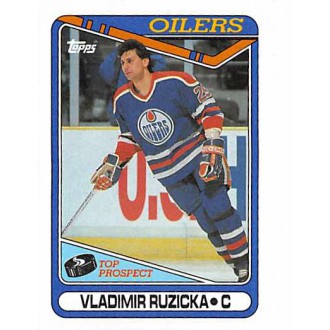 Řadové karty - Růžička Vladimír - 1990-91 Topps No.393