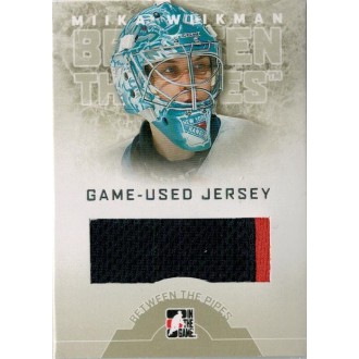 Jersey karty - Wiikman Miika - 2008-09 Between The Pipes Jerseys No.GUJ44
