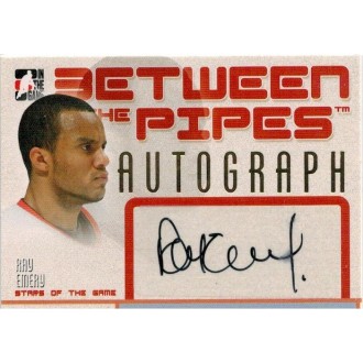 Podepsané karty - Emery Ray - 2006-07 Between The Pipes Autographs  No.A-RE