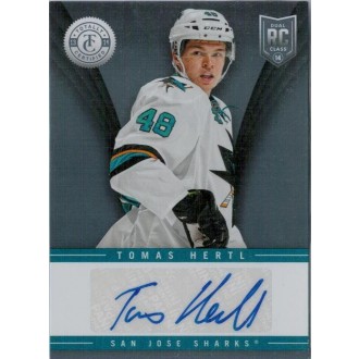 Podepsané karty - Hertl Tomáš - 2013-14 Totally Certified Rookie Signatures No.TR-THE