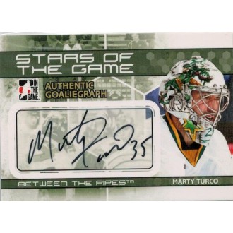 Podepsané karty - Turco Marty - 2009-10 Between The Pipes Autographs  No.A-MT