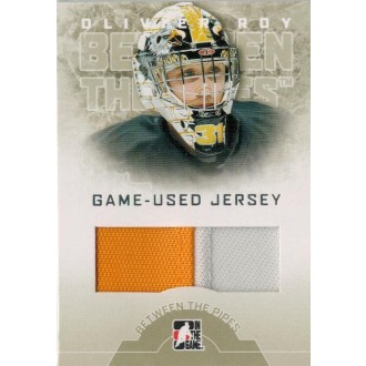 Jersey karty - Roy Olivier - 2008-09 Between The Pipes Jerseys No.GUJ33