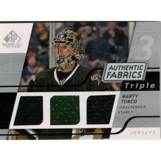 Jersey karty - Turco Marty - 2008-09 SP Game Used Triple Authentic Fabrics No.3AF-MY