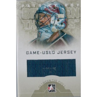 Jersey karty - Roy Patrick - 2008-09 Between The Pipes Jerseys No.GUJ34