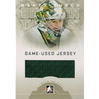 Jersey karty - Turco Marty - 2008-09 Between The Pipes Jerseys No.GUJ40