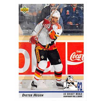 Řadové karty - Hegen Dieter - 1992-93 Upper Deck No.370