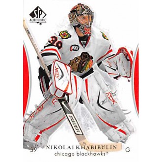 Řadové karty - Khabibulin Nikolai - 2007-08 SP Authentic No.58