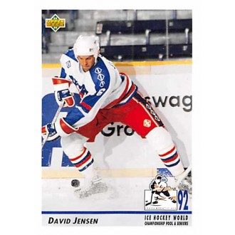 Řadové karty - Jensen David - 1992-93 Upper Deck No.379