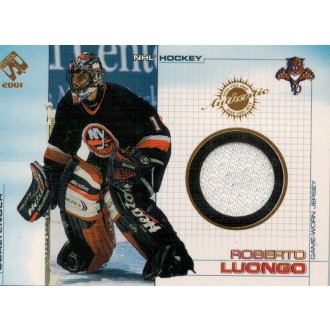 Jersey karty - Luongo Roberto - 2000-01 Private Stock Game Gear No.52