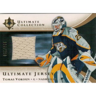 Jersey karty - Vokoun Tomáš - 2005-06 Ultimate Collection Jerseys No.J-TV