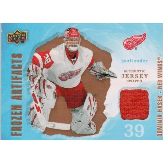 Jersey karty - Hašek Dominik - 2008-09 Artifacts Frozen Artifacts Retail  No.FA-HA