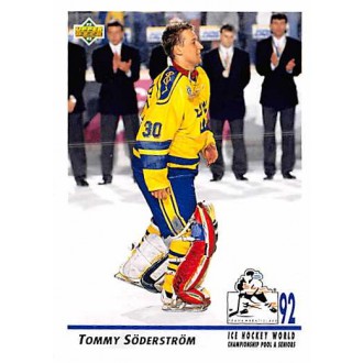 Řadové karty - Soderstrom Tommy - 1992-93 Upper Deck No.377