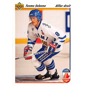 Řadové karty - Selanne Teemu - 1991-92 Upper Deck French No.21