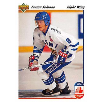 Řadové karty - Selanne Teemu - 1991-92 Upper Deck No.21