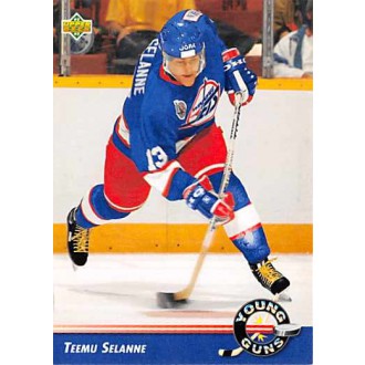 Řadové karty - Selanne Teemu - 1992-93 Upper Deck No.574