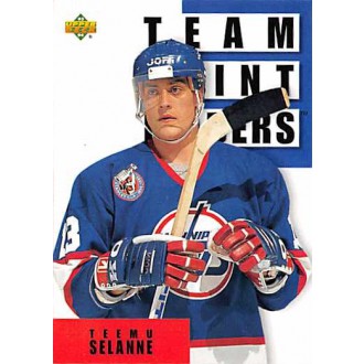 Řadové karty - Selanne Teemu - 1993-94 Upper Deck No.309