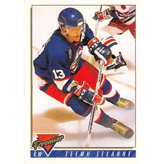 Řadové karty - Selanne Teemu - 1993-94 Topps Premier No.483