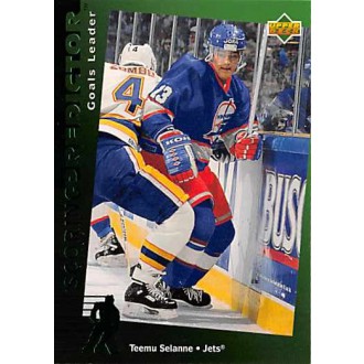 Insertní karty - Selanne Teemu - 1994-95 Upper Deck Predictor Retail No.R3