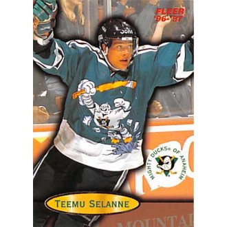 Řadové karty - Selanne Teemu - 1996-97 Fleer No.3