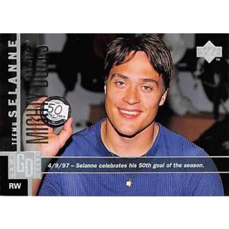 Řadové karty - Selanne Teemu - 1997-98 Upper Deck No.1