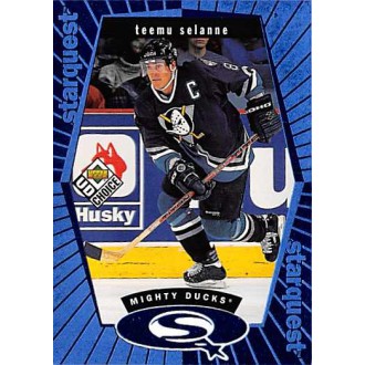 Insertní karty - Selanne Teemu - 1998-99 UD Choice StarQuest Blue No.SQ5