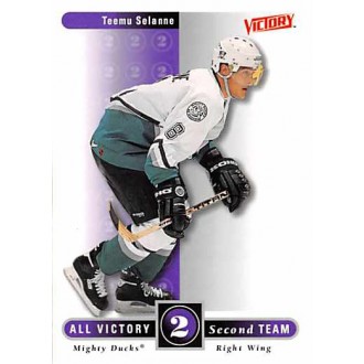 Řadové karty - Selanne Teemu - 1999-00 Victory No.321