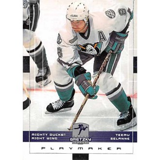Řadové karty - Selanne Teemu - 1999-00 Wayne Gretzky Hockey No.4