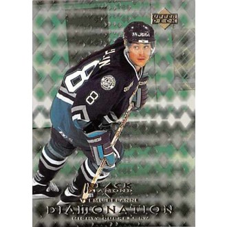 Insertní karty - Selanne Teemu - 1999-00 Black Diamond Diamonation No.D4