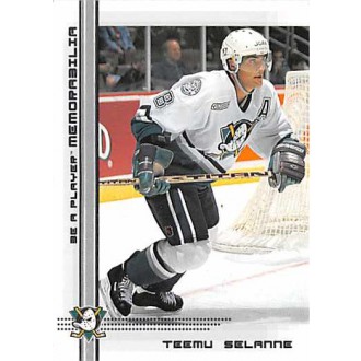 Řadové karty - Selanne Teemu - 2000-01 BAP Memorabilia No.272