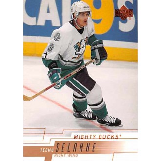 Řadové karty - Selanne Teemu - 2000-01 Upper Deck No.231