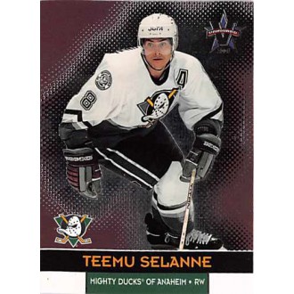 Řadové karty - Selanne Teemu - 2000-01 Vanguard No.3