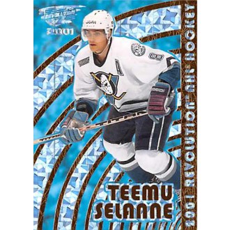 Řadové karty - Selanne Teemu - 2000-01 Revolution No.4