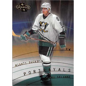 Řadové karty - Selanne Teemu - 2000-01 Heroes No.140