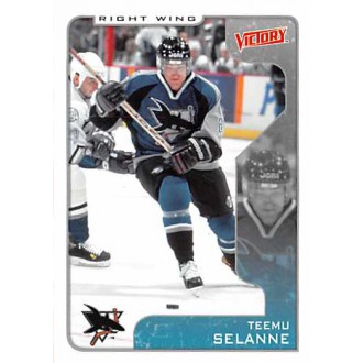 Řadové karty - Selanne Teemu - 2001-02 Victory No.290
