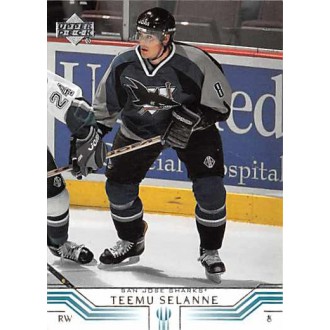 Řadové karty - Selanne Teemu - 2001-02 Upper Deck No.145