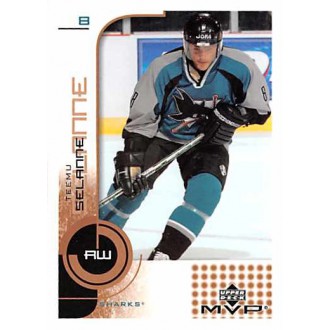 Řadové karty - Selanne Teemu - 2002-03 MVP No.157