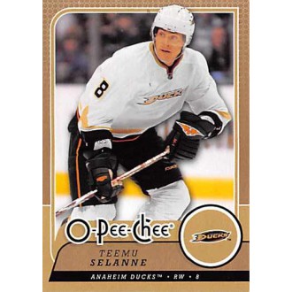 Řadové karty - Selanne Teemu - 2008-09 O-Pee-Chee No.258