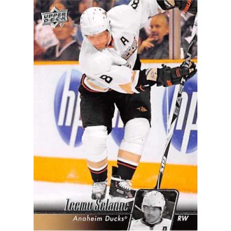 Řadové karty - Selanne Teemu - 2010-11 Upper Deck No.251