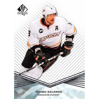 Řadové karty - Selanne Teemu - 2011-12 SP Authentic No.98