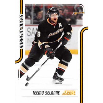 Řadové karty - Selanne Teemu - 2011-12 Score No.41