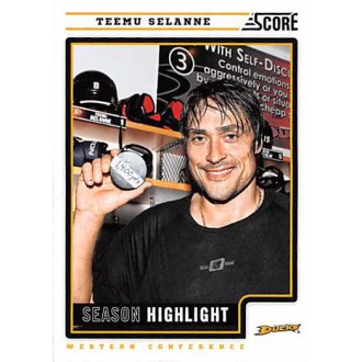 Řadové karty - Selanne Teemu - 2012-13 Score No.18