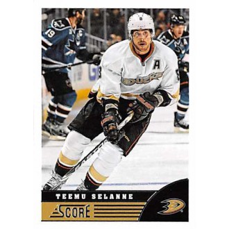 Řadové karty - Selanne Teemu - 2013-14 Score No.5