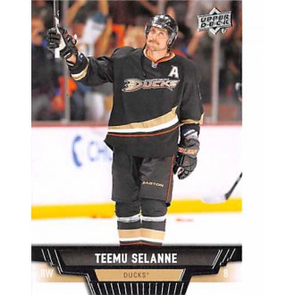 Řadové karty - Selanne Teemu - 2013-14 Upper Deck No.177
