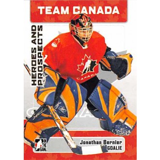 Řadové karty - Bernier Jonathan - 2006-07 ITG Heroes and Prospects No.141