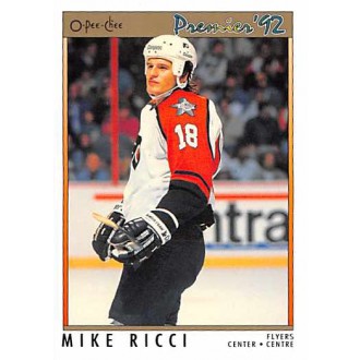 Řadové karty - Ricci Mike - 1991-92 OPC Premier No.23