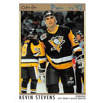Řadové karty - Stevens Kevin - 1991-92 OPC Premier No.26