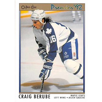 Řadové karty - Berube Craig - 1991-92 OPC Premier No.47