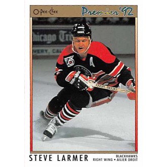 Řadové karty - Larmer Steve - 1991-92 OPC Premier No.60